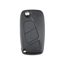 Load image into Gallery viewer, For FIAT Car Keys Replacement 3 Buttons Car Key Case with Side Battery Holder, Black, Blue