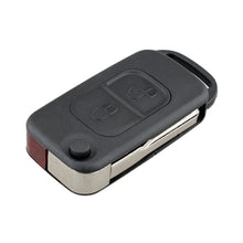 Load image into Gallery viewer, For Mercedes-Benz Car Keys Replacement 2 Buttons Car Key Case with Foldable Key Blade, 2 Buttons