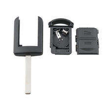 Load image into Gallery viewer, For Opel Car Keys Replacement 2 Buttons Car Key Case with Blade, with Blade
