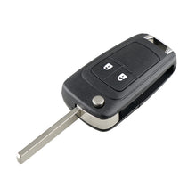 Load image into Gallery viewer, For Opel Car Keys Replacement 2 Buttons Car Key Case with Foldable Key Blade, 2 Buttons with Foldable Key Blade