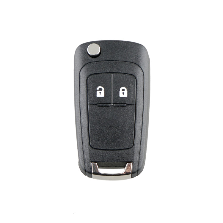 For Opel Car Keys Replacement 2 Buttons Car Key Case with Foldable Key Blade, 2 Buttons with Foldable Key Blade
