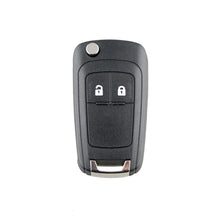 Load image into Gallery viewer, For Opel Car Keys Replacement 2 Buttons Car Key Case with Foldable Key Blade, 2 Buttons with Foldable Key Blade
