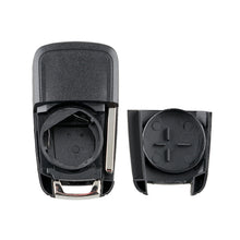 Load image into Gallery viewer, For Opel Car Keys Replacement 2 Buttons Car Key Case with Foldable Key Blade, 2 Buttons with Foldable Key Blade