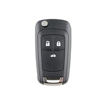 Load image into Gallery viewer, For Opel Car Keys Replacement 3 Buttons Car Key Case with Foldable Key Blade, 3 Buttons with Foldable Key Blade