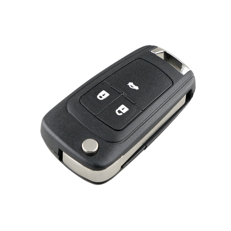 For Opel Car Keys Replacement 3 Buttons Car Key Case with Foldable Key Blade, 3 Buttons with Foldable Key Blade