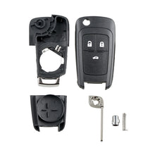 Load image into Gallery viewer, For Opel Car Keys Replacement 3 Buttons Car Key Case with Foldable Key Blade, 3 Buttons with Foldable Key Blade