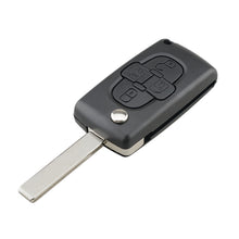 Load image into Gallery viewer, For CITROEN C8 / PEUGEOT 1007 Car Keys Replacement 4 Buttons Car Key Case with Grooved, without Holder, For CITROEN C8 / PEUGEOT 1007