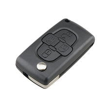 Load image into Gallery viewer, For CITROEN C8 / PEUGEOT 1007 Car Keys Replacement 4 Buttons Car Key Case with Grooved, without Holder, For CITROEN C8 / PEUGEOT 1007