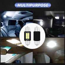 Load image into Gallery viewer, 2 PCS 39mm DC12V-24V 3W 6000K 660LM 6LEDs SMD-3030 Car Reading Lamp / License Plate Light, 39mm (3W)