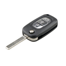 Load image into Gallery viewer, For RENAULT Clio / Megane / Kangoo / Modus Car Keys Replacement 3 Buttons Car Key Case with Foldable Key Blade, For RENAULT Clio 3 Buttons