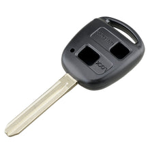 Load image into Gallery viewer, For TOYOTA Car Keys Replacement 2 Buttons Car Key Case with Key Blade, 2 Buttons