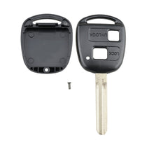 Load image into Gallery viewer, For TOYOTA Car Keys Replacement 2 Buttons Car Key Case with Key Blade, 2 Buttons