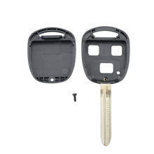 Load image into Gallery viewer, For TOYOTA Car Keys Replacement 3 Buttons Car Key Case with Key Blade, 3 Buttons