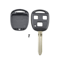 Load image into Gallery viewer, For TOYOTA Car Keys Replacement 3 Buttons Car Key Case with Key Blade, 3 Buttons