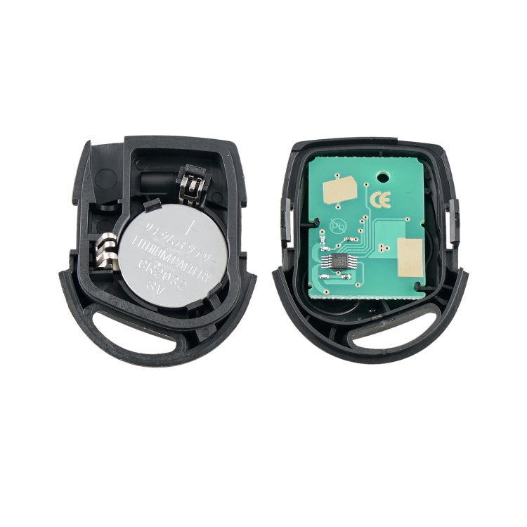 For Ford Focus Intelligent Remote Control Oval Car Key with 63 Chip 40 Bit & Battery, Frequency: 433MHz, For Ford Focus Oval