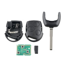 Load image into Gallery viewer, For Ford Focus Intelligent Remote Control Oval Car Key with 63 Chip 40 Bit &amp; Battery, Frequency: 433MHz, For Ford Focus Oval