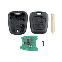 Load image into Gallery viewer, For Citroen Saxo / Picasso / Xsara / Berlingo 2 Buttons Intelligent Remote Control Car Key with Integrated Chip &amp; Battery, Frequency: 433MHz, For Citroen