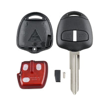 Load image into Gallery viewer, For MITSUBISHI 2 Buttons Intelligent Remote Control Car Key with 46 Chip &amp; Battery &amp; Left Slot, Frequency: 433MHz, For MITSUBISHI(Left)