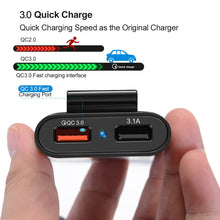 Load image into Gallery viewer, HMQ-C801 1.8m 8A Max 4 Ports USB Car Charger with Extending USB HUB for Front &amp; Back Seat Charging, HMQ-C801