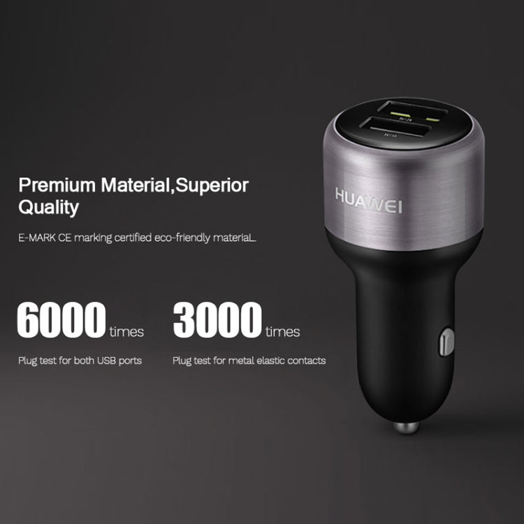 Original Huawei CP31 18W Max Dual USB Port Fast Charging Car Charger, CP31