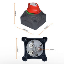 Load image into Gallery viewer, Car Auto RV Marine Boat Battery 3-level Current Distribution Selector Isolator Disconnect Rotary Switch Cut, A701-S