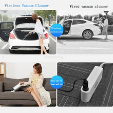 Load image into Gallery viewer, Car Portable Wireless 120W Handheld Powerful Vacuum Cleaner, Wireless (Black), Wireless (White)