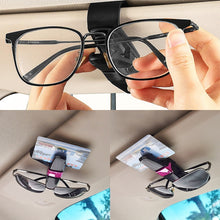 Load image into Gallery viewer, Vehicle Mounted Glasses Clip Car Eyeglass Bill Holder, Package: OPP Bag