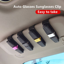 Load image into Gallery viewer, Vehicle Mounted Glasses Clip Car Eyeglass Bill Holder, Package: OPP Bag