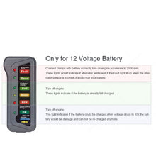 Load image into Gallery viewer, TIROL T16897 12V Auto Car Digital Battery Alternator Tester 6 LED Lights Display, TIROL T16897