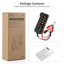 Load image into Gallery viewer, TIROL T16897 12V Auto Car Digital Battery Alternator Tester 6 LED Lights Display, TIROL T16897