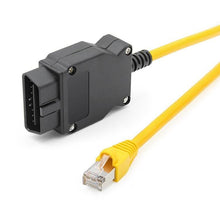 Load image into Gallery viewer, OBD Plug Adapter for BMW Enet Ethernet to OBD 2 Interface, OBD Plug Adapter