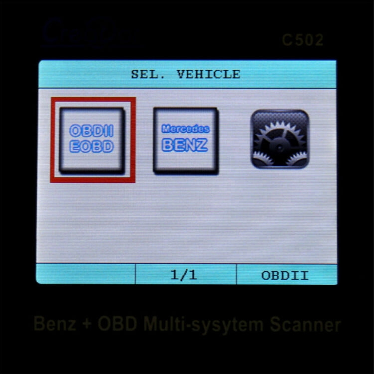 Creator C502 V7.6 Car OBD2 Multi-system Scanner Car Diagnostic Tool for Mercedes-Benz before 2016, Creator C502