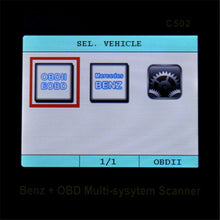Load image into Gallery viewer, Creator C502 V7.6 Car OBD2 Multi-system Scanner Car Diagnostic Tool for Mercedes-Benz before 2016, Creator C502