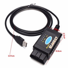 Load image into Gallery viewer, ELM327 Interface USB OBDII Auto Diagnostic Scanner Tool with Switch, Auto Diagnostic Scanner