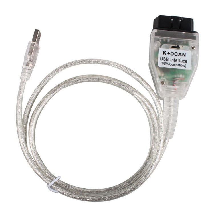 INPA K+CAN with Switch USB Interface Cable for BMW, For BMW (White), For BMW (Blue)