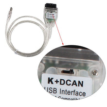 Load image into Gallery viewer, INPA K+CAN with Switch USB Interface Cable for BMW, For BMW (White), For BMW (Blue)