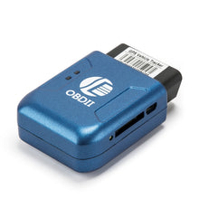 Load image into Gallery viewer, TK206 2G GPS OBD2 Real Time GSM Quad Band Anti-theft Vibration Alarm GSM GPRS Mini GPS Car Tracker, TK206 (Black), TK206 (Blue)