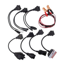 Load image into Gallery viewer, 8 PCS Car Diagnostic Cable and Connector OBD2 Cable, 8 in 1  Car OBD2 Cable