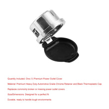 Load image into Gallery viewer, 12V Car Chrome Replacement Cigarette Lighter Plug Retainer, Plug Retainer