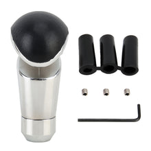 Load image into Gallery viewer, Universal Hollow Leather + Metal Car Gear Shift Knob, Gear Shift Knob
