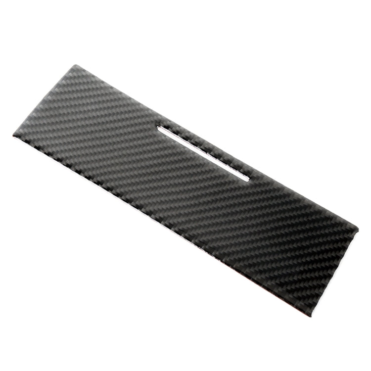 Car Carbon Fiber Cigarette Lighter Panel Frame Decorative Sticker for Volkswagen Touareg, Cigarette Lighter Panel