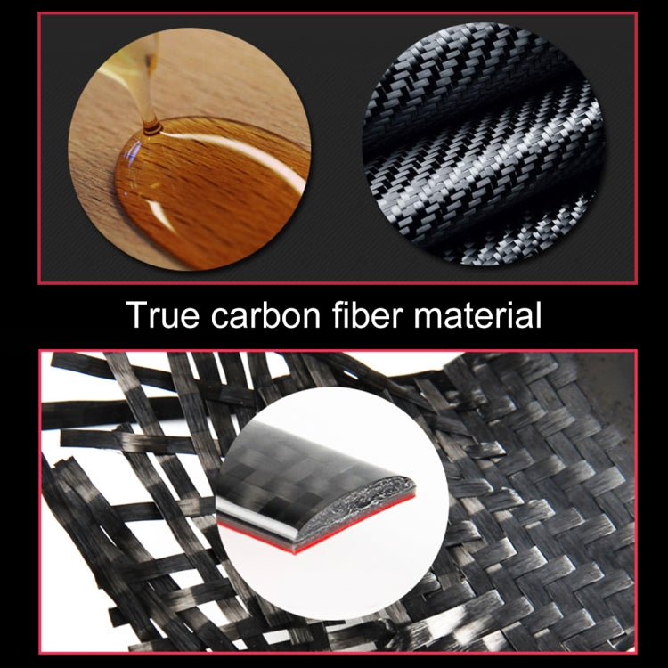 Car Carbon Fiber Air Conditioning Panel Decorative Sticker for Volkswagen Touareg, Air Conditioning Panel