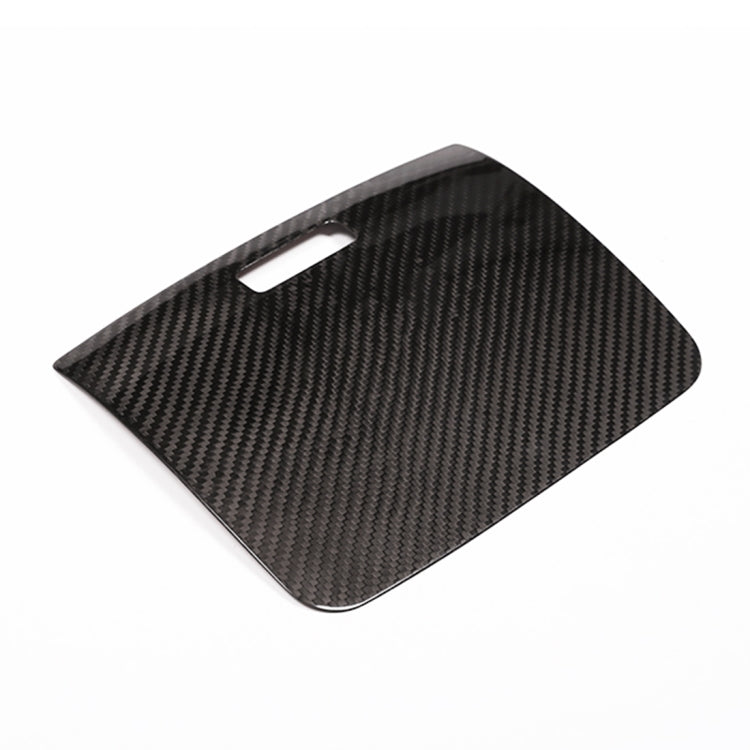 Car Carbon Fiber Instrument Panel Storage Panel Frame Decorative Sticker for Volkswagen Touareg, Instrument Panel Storage Panel
