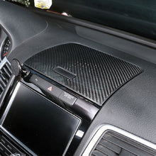 Load image into Gallery viewer, Car Carbon Fiber Instrument Panel Storage Panel Frame Decorative Sticker for Volkswagen Touareg, Instrument Panel Storage Panel