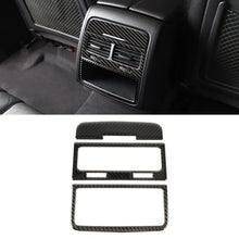 Load image into Gallery viewer, 3 PCS Car Carbon Fiber Rear Air Outlet Decorative Sticker for Volkswagen Touareg, Rear Air Outlet
