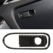 Load image into Gallery viewer, Car Carbon Fiber Front Passenger Seat Armrest Box Switch Decorative Sticker for Volkswagen Touareg, Front Passenger Seat Armrest Box Switch
