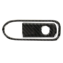 Load image into Gallery viewer, Car Carbon Fiber Front Passenger Seat Armrest Box Switch Decorative Sticker for Volkswagen Touareg, Front Passenger Seat Armrest Box Switch