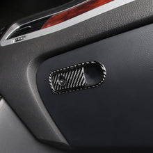 Load image into Gallery viewer, Car Carbon Fiber Front Passenger Seat Armrest Box Switch Decorative Sticker for Volkswagen Touareg, Front Passenger Seat Armrest Box Switch