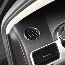 Load image into Gallery viewer, 2 PCS Car Carbon Fiber Instrument Panel Air Outlet Decorative Sticker for Volkswagen Touareg, Instrument Panel Air Outlet