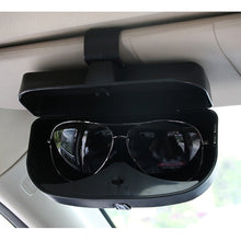 Load image into Gallery viewer, Car Multi-functional Glasses Case Sunglasses Box with Card Slot, Flat Style, Flat Style (Black), Flat Style (Pink), Flat Style (Grey), Flat Style (Beige)